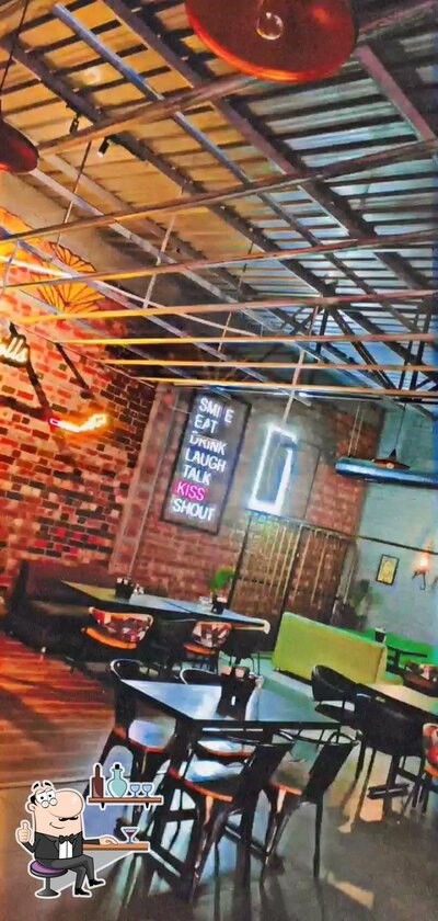 The interior of Monkey’s Club b