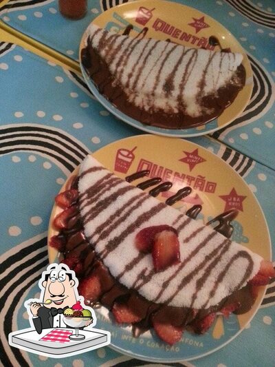 Não esqueça de experimentar uma sobremesa no Da Feira Café & Tapiocaria