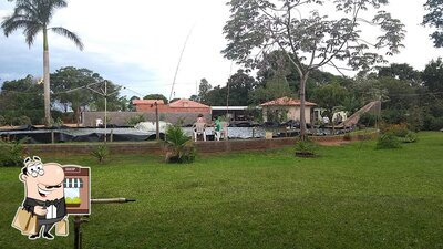 Veja imagens do exterior do Pesqueiro Pouso da Águia