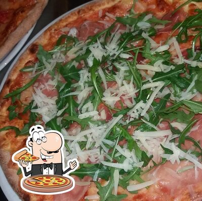 A Work In Progress Pizzeria Rosticceria., puoi ordinare una bella pizza