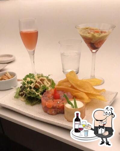 Escolha uma drinque alcoólico do menu