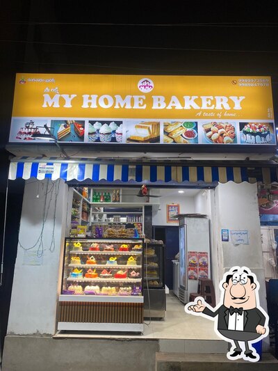 The interior of My Home Bakery