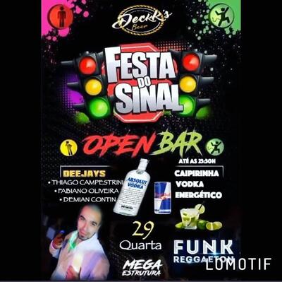 Aqui está a publicidade do Deckk's Beer
