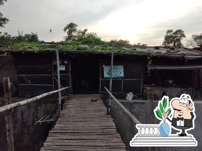 Check out the outside area of PREM DA DHABA