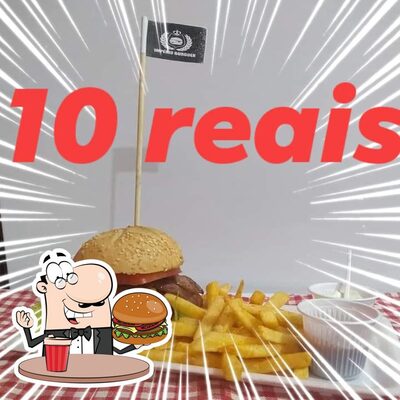 Peça um hambúrguer no Império Burguer