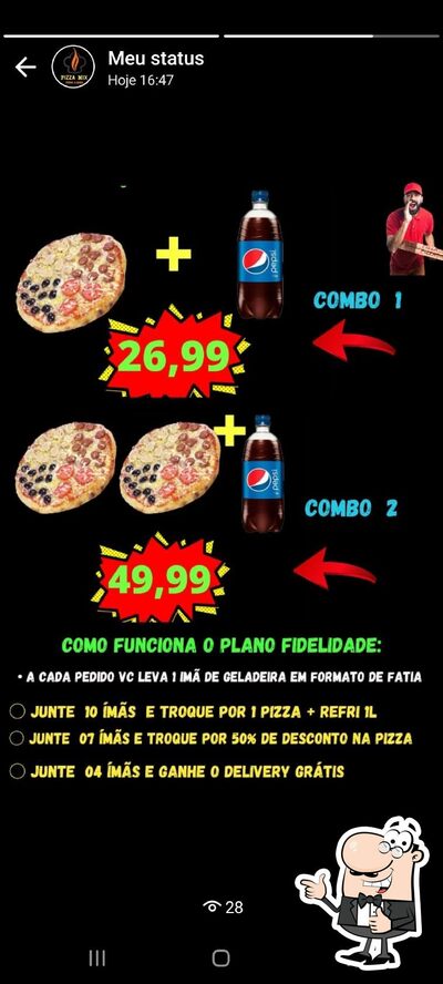 Olhe as informações sobre o PIZZARIA MIX
