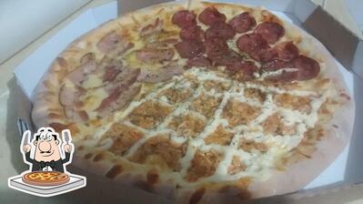 No Ala Popeye, você pode provar pizza
