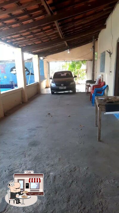Desfrute da vista do exterior Balneario e Tapiocaria Vó Augusta