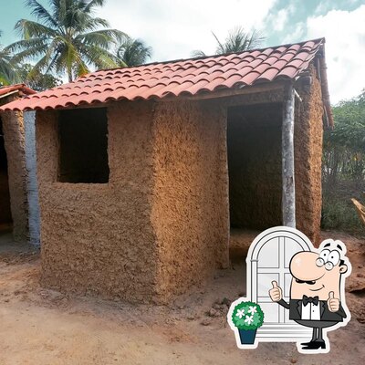 Descubra o exterior do Restaurante Rural casa de Taipa Tambaba