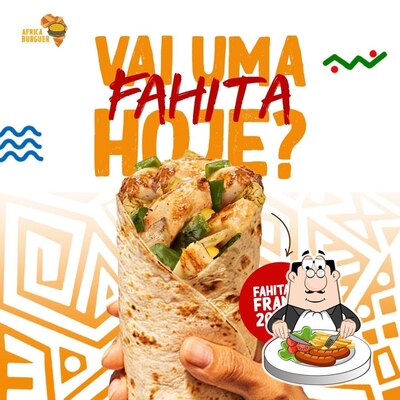 Platos en África Burger