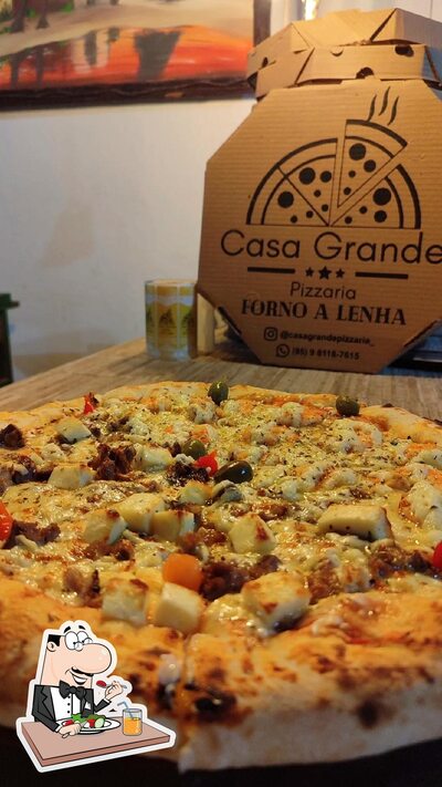 Platos en Casa Grande Pizzaria