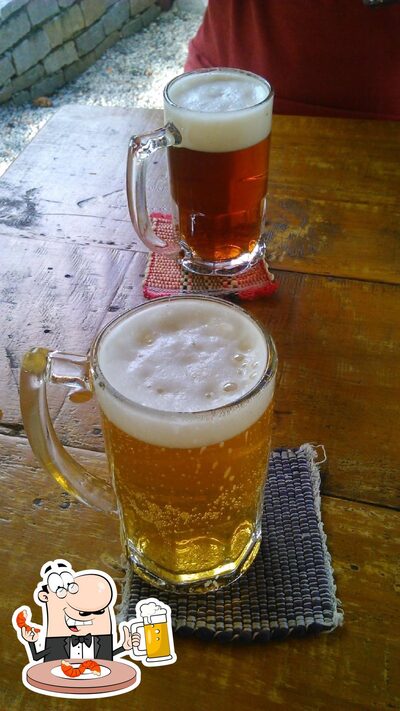 Peça um copo de cerveja leve ou escura