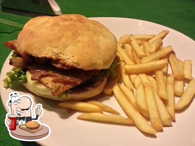 Cafe 1947 offers a range of options for burger lovers