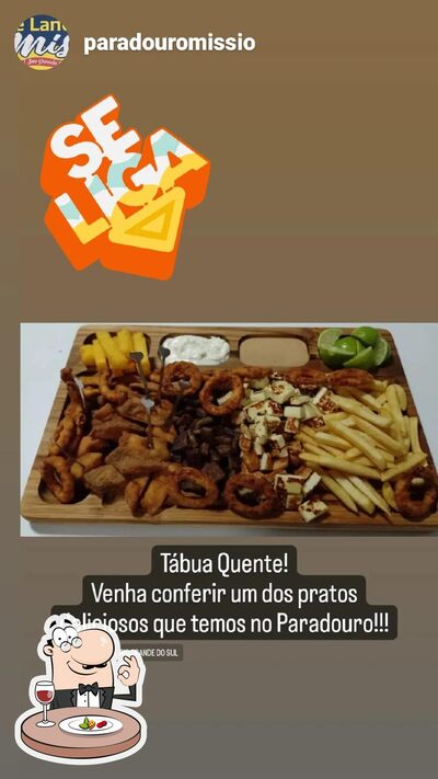 Platos en Paradouro Missio