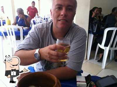 O interior do Rick's Bar e Restaurante