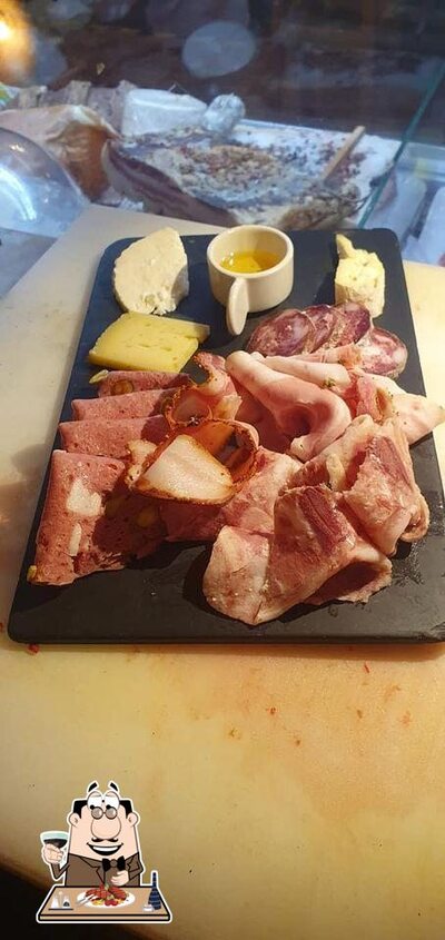 C'è un'ampia gamma di piatti per gli amanti della carne