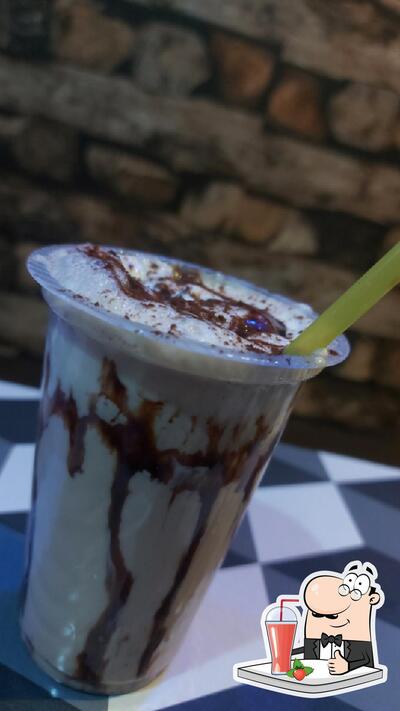You can enjoy a drink from the menu