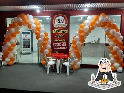 Comida em Sorveteria São José
