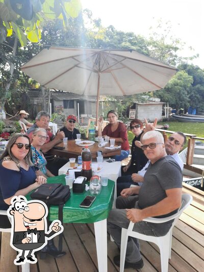 O interior do Bar, Porções, Petisco de Peixe e Aluguel de Barcos em Santa Maria, Sp
