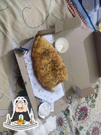 Food at Domino's Pizza