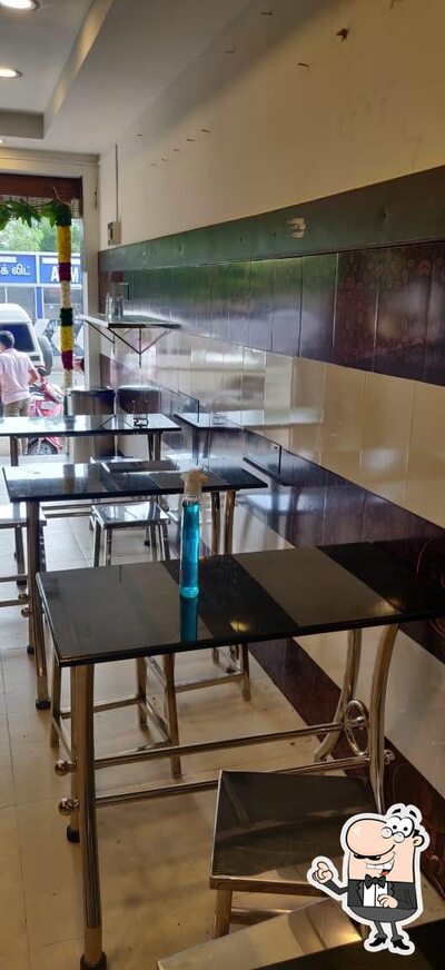 The interior of Kudagu Filter Coffee House - Nilgiris Tea