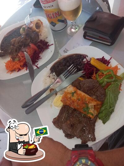 Comida em Health Bar e Restaurante