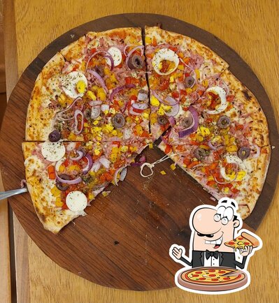 Peça pizza no Pizzaria Artesania