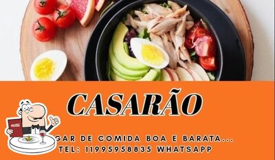 Comida em Restaurante Casarão_aluminio