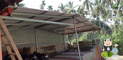 Check out the outside part of Hotel Kinara