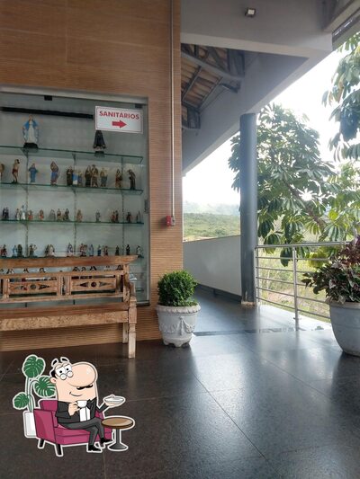 O interior do Belvedere Lanchonete e Restaurante