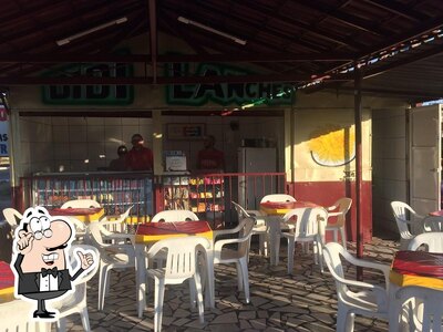 O interior do Didi Lanches