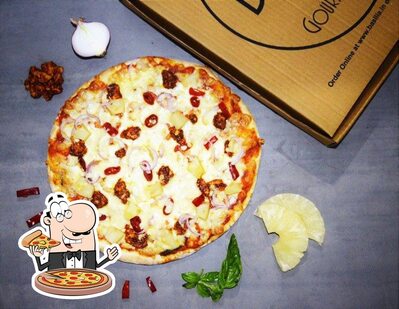 Pick various kinds of pizza