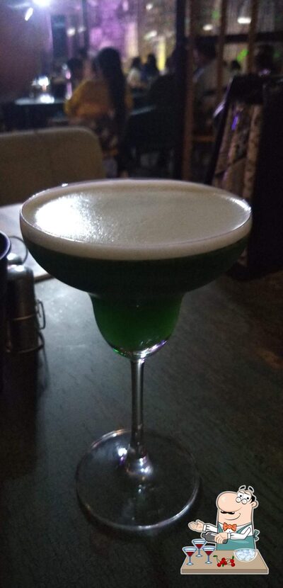 Pick from a selection of drinks at Monkey’s Club b
