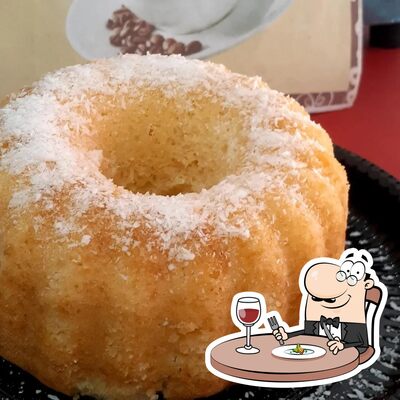 Comida em Café da mariza