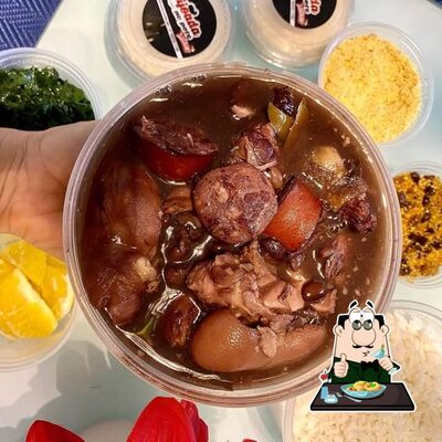 Comida em Feijuka curicica
