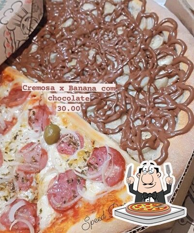 No Speed Pizza, você pode desfrutar de pizza