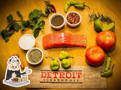 Platos en Detroit Steakhouse