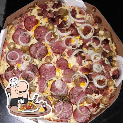 Escolha pizza no Pizzaria e sorveteria brasil