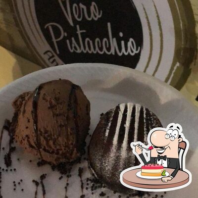Vero Pistacchio Gelatos Artesanais provê uma seleção de sobremesas
