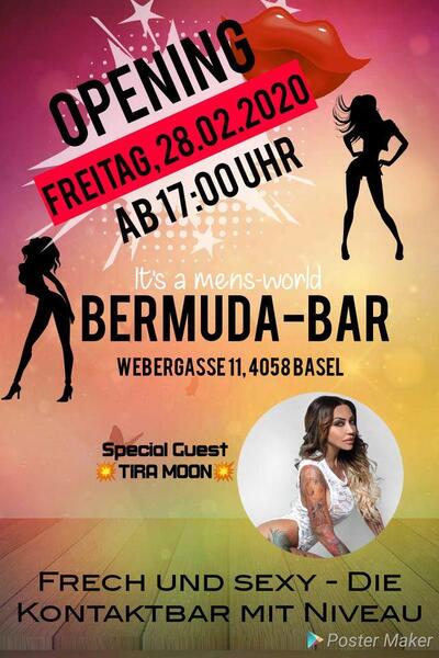 La pubblicità contiene informazioni su Bermuda Bar