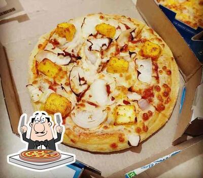 Order pizza at Domino's Pizza
