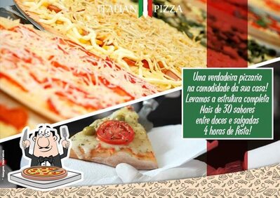 Peça diversos variedades de pizza