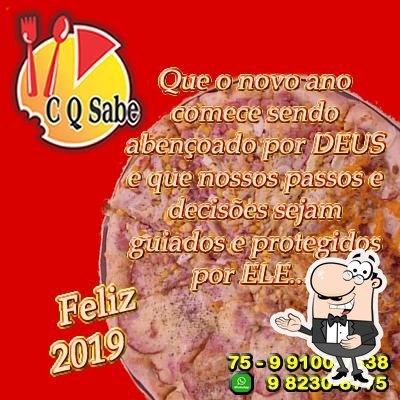 Aqui está a publicidade do CQ Sabe Pizzaria e Esfiharia
