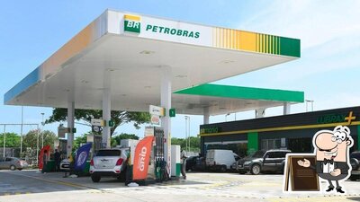 O exterior do Posto Petrobras