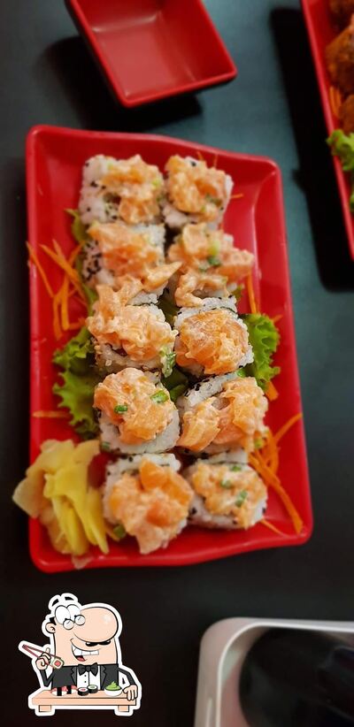 Presenteie-se com sushi no Tokyo sushi