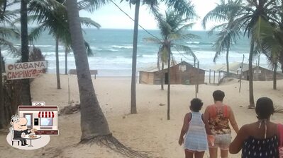 Você pode espairecer no exterior Cabana da Cabocla