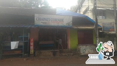 You can get some fresh air at the outside area of Famous Chappathi Corner