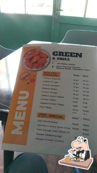 Meals at Green & Grill