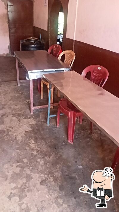 Take a seat at one of the tables at Hotel select