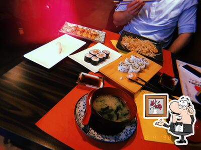 Gli interni di Take Sushi